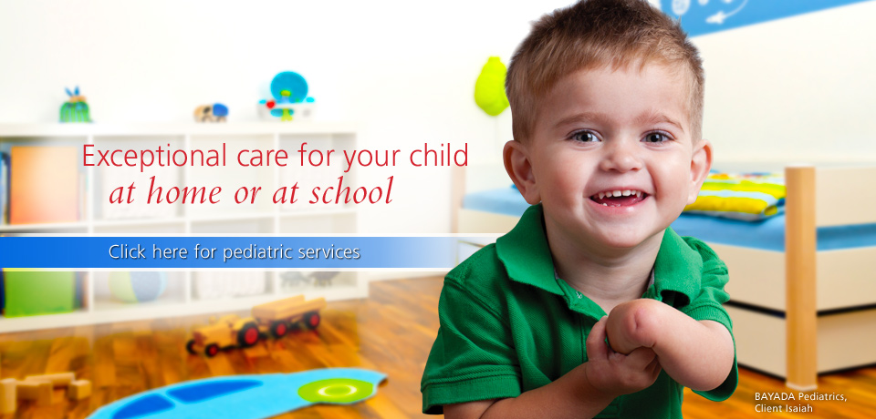 BAYADA pediatrics client Isaiah